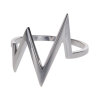 Bague argent femme zig zag - Bague Fine