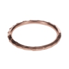 Bague or rose avant doigt - Bague Fine