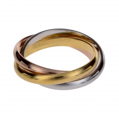 Bague 3 anneaux - Bague Fine