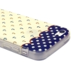 Coque Iphone 5C Silicone Encres marines