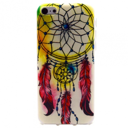 Coque Iphone 5C silicone Attrape rêve