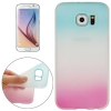 Coque Samsung Galaxy S6 silicone Dégradé bleu et rose