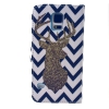 Etui portefeuille Samsung Galaxy S5 Chevron Cerf
