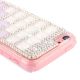 Coque Iphone 5C strass parme