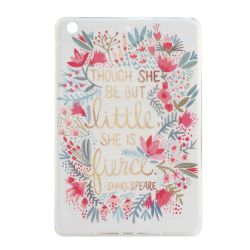 Coque Ipad mini / mini 2 rétina silicone fleurie