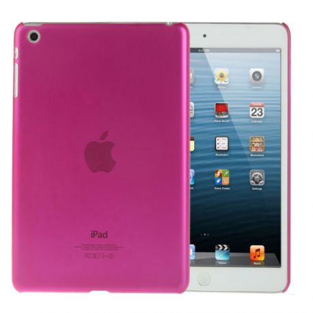 Coque Ipad mini 1/2/3 rose transparente