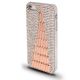 Coque Iphone 5 / 5S strass or rose