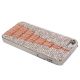 Coque Iphone 5 / 5S strass or rose