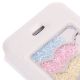 Etui portefeuille Iphone 5 / 5S strass nuage