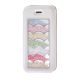 Etui portefeuille Iphone 5 / 5S strass nuage