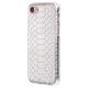 Coque Iphone 7 croco argent