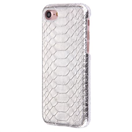 Coque Iphone 7 croco argent