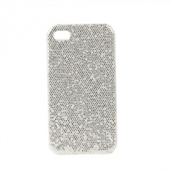Coque Iphone 4 / 4S Strass Blanc