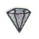 Patch Ecusson Thermocollant Diamant Sequins
