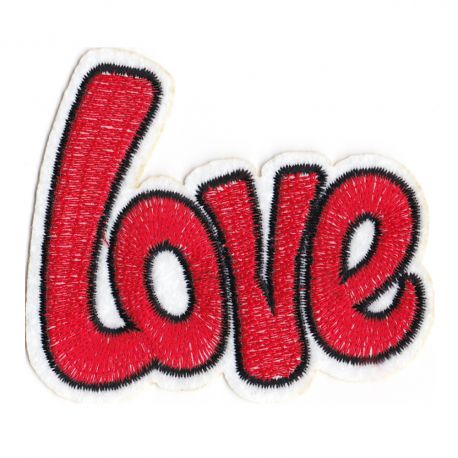 Patch Ecusson Thermocollant Love