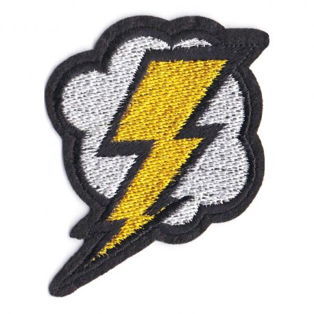 Patch Ecusson Thermocollant Eclair