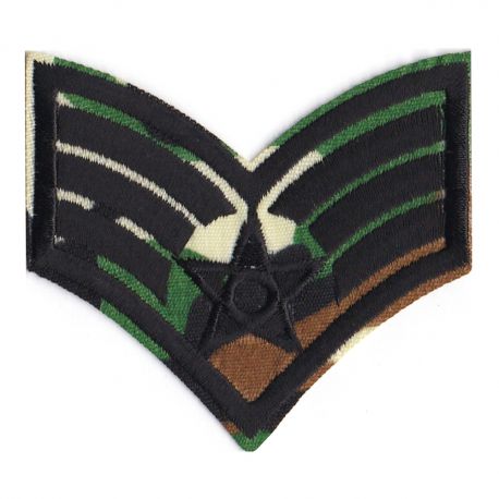 Patch Ecusson Thermocollant Militaire
