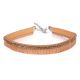 Collier Choker Frange et Strass Camel - Choker - Ras de cou