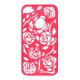 Coque Iphone 4/4S Corail sculptures fleurs 