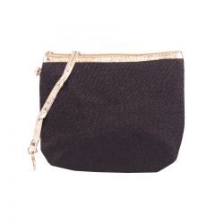 Trousse Beauté Noire et Dorée - Trousse de Toilette Femme