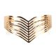 Bracelet Manchette Doré - Bracelet Femme