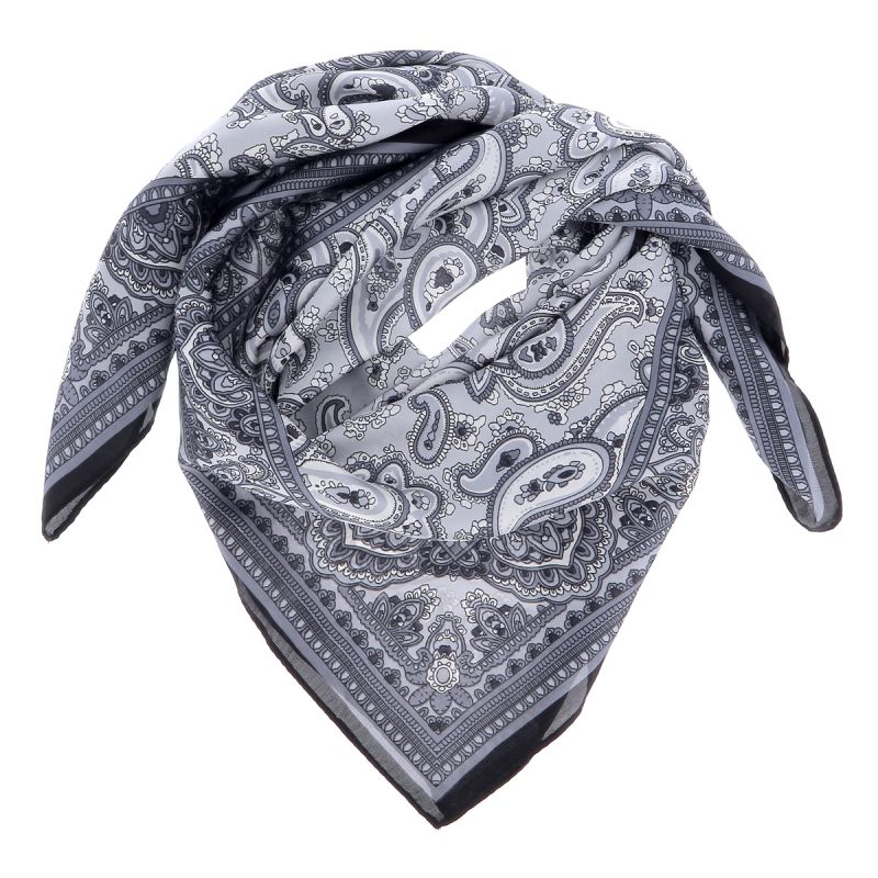 Foulard Bandana Tuto Language:fr : Bandana Ethnique Kaki - Foulard Bandana