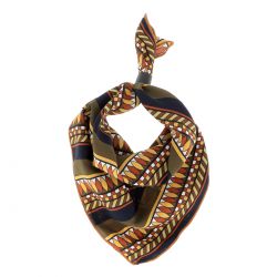 Bandana Ethnique Kaki - Foulard Femme
