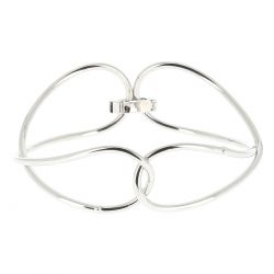Bracelet Jonc Double Argenté - Bracelet Argenté