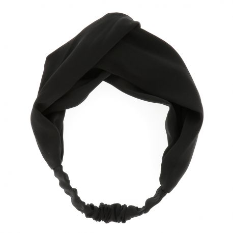Bandeau Noeud Noir - Headband Noeud