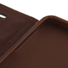 Etui portefeuille Iphone 5 / 5S Noir imprimé Fleurs