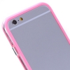 Bumper Iphone 6 plus Transparent et Rose