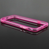 Bumper Iphone 6 plus Transparent et Rose vif