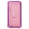 Bumper Iphone 6 plus Transparent et Violet