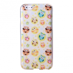 Coque Iphone 6 Nacré motif hiboux n°2