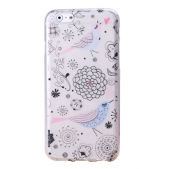 Coque Iphone 6 Nacré motif oiseau