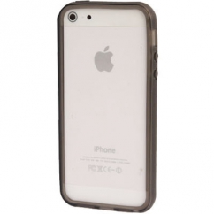 Bumper Iphone 5 / 5S Transparent noir