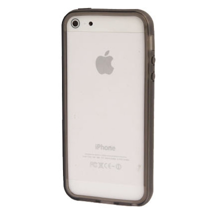 Bumper Iphone 5 / 5S Transparent noir