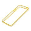 Bumper Iphone 5C Transparent et Jaune