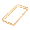 Bumper Iphone 5C Transparent et Orange