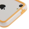 Bumper Iphone 5C Transparent et Orange