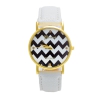Montre blanche Chevron