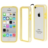 Bumper Iphone 5C Transparent et Jaune